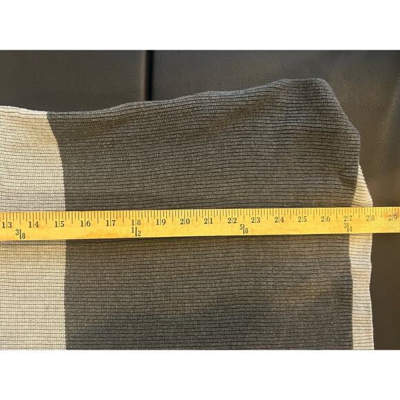 Lands End Knit Tunic Sweater Size Large L Scroop Neck Gray Slate Gray Classic - Picture 8 of 8